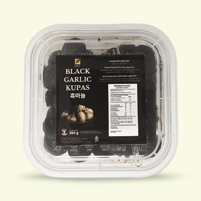 BLACK GARLIC KUPAS 250 G